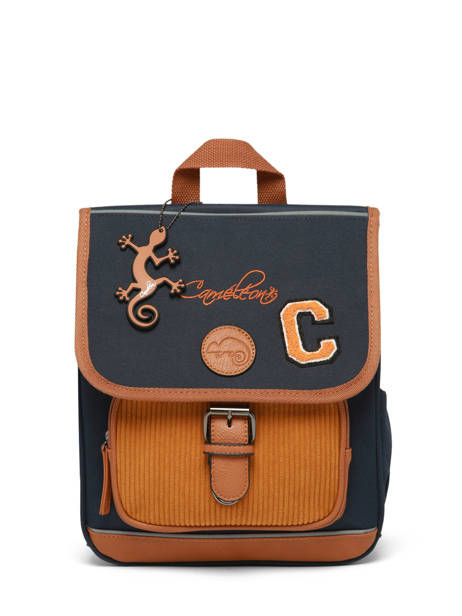 Rugzak 1 Compartiment Vintage Urban Cameleon Blauw vintage urban SD30 ander zicht 5
