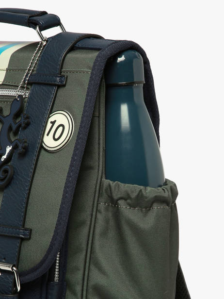 Rugzak Vintage Urban 2 Compartimenten Cameleon Groen vintage urban SD39 ander zicht 4