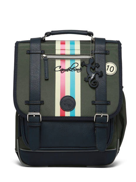 Rugzak Vintage Urban 2 Compartimenten Cameleon Groen vintage urban SD39 ander zicht 5