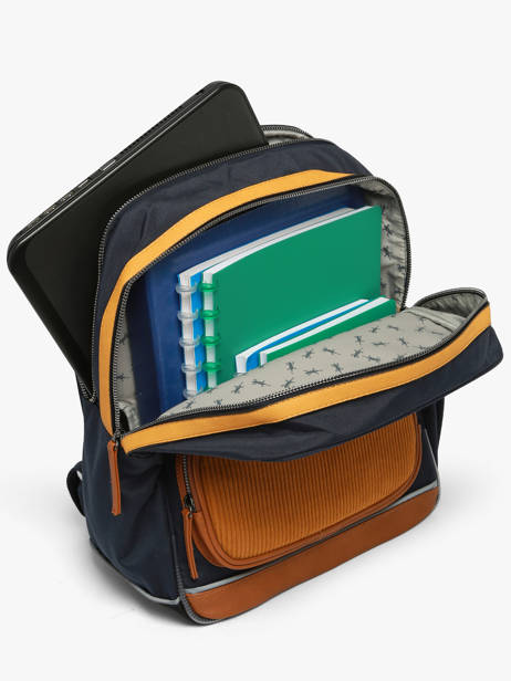 2-compartment Backpack Vintage Urban Cameleon Blue vintage urban SO40 other view 4