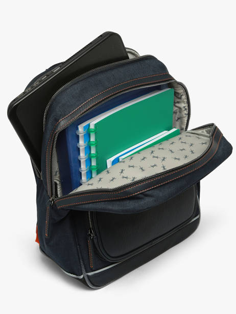 2-compartment Backpack Vintage Urban Cameleon Blue vintage urban SO40 other view 4