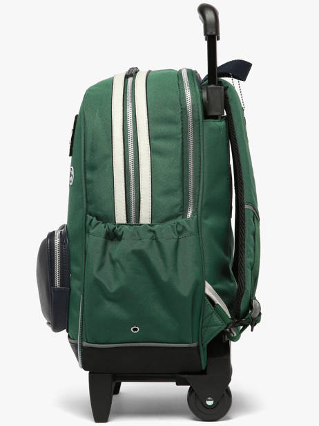 2-compartment Wheeled Schoolbag Vintage Urban Cameleon Green vintage urban SR40 other view 3