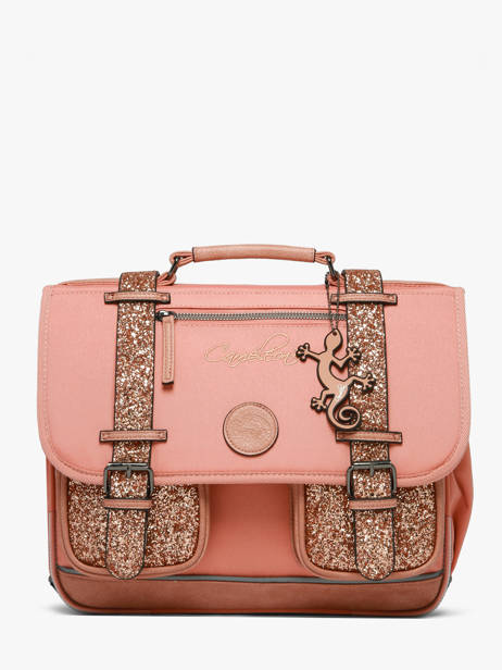 Satchel For Kids 2 Compartments Cameleon Pink vintage fantasy CA35
