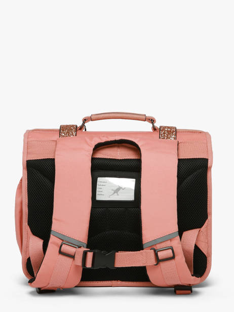 Cartable Enfant 2 Compartiments Vintage Fantasy Cameleon Rose vintage fantasy CA35 vue secondaire 4