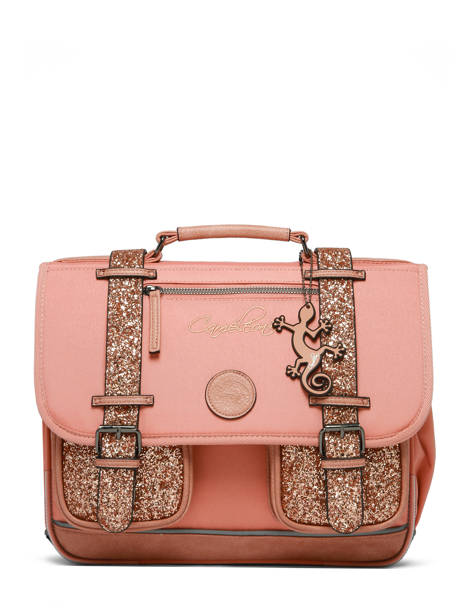 Cartable Enfant 2 Compartiments Vintage Fantasy Cameleon Rose vintage fantasy CA35 vue secondaire 6