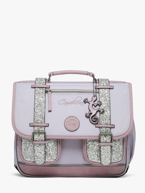 Satchel For Kids 2 Compartments Cameleon Violet vintage fantasy CA35