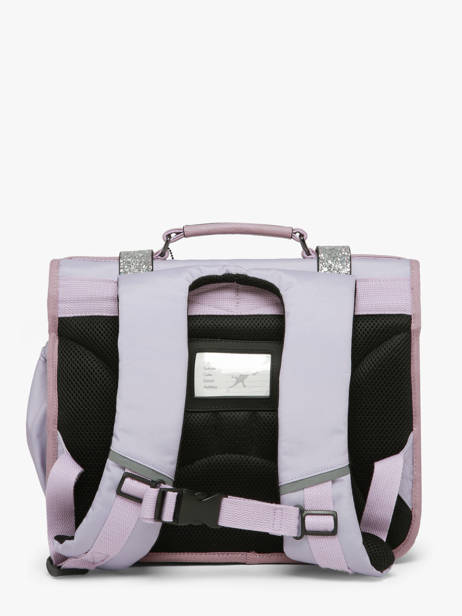 Cartable Enfant 2 Compartiments Vintage Fantasy Cameleon Violet vintage fantasy CA35 vue secondaire 4