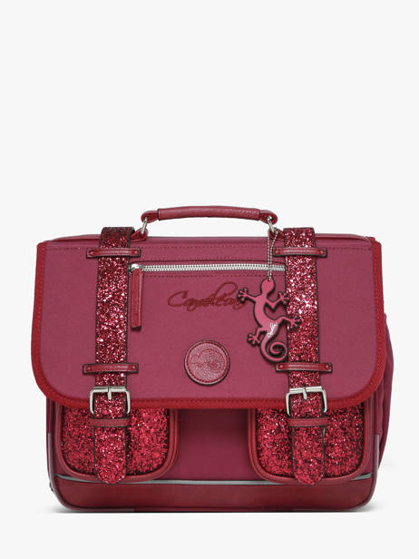 Satchel For Kids 2 Compartments Vintage Fantasy Cameleon Violet vintage fantasy CA35