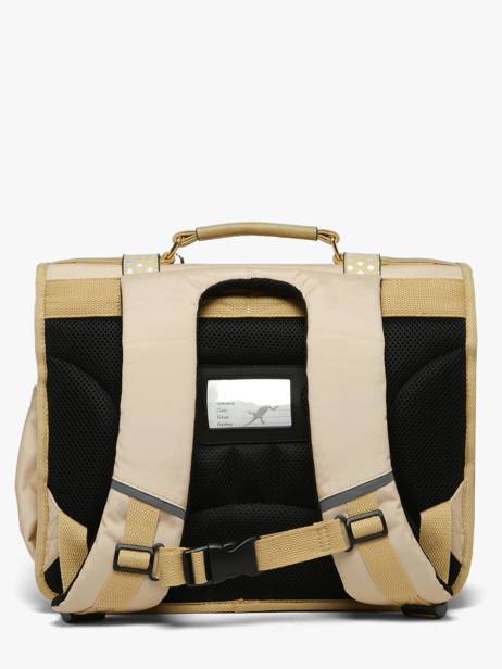 Cartable Enfant 2 Compartiments Vintage Fantasy Cameleon Beige vintage fantasy CA38 vue secondaire 3