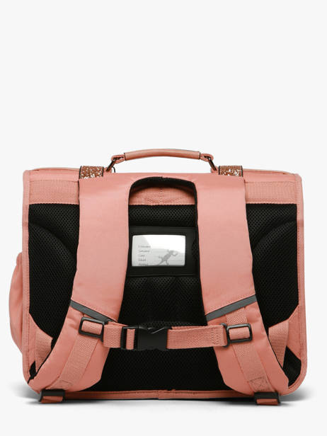 Cartable Enfant 2 Compartiments Vintage Fantasy Cameleon Rose vintage fantasy CA38 vue secondaire 4