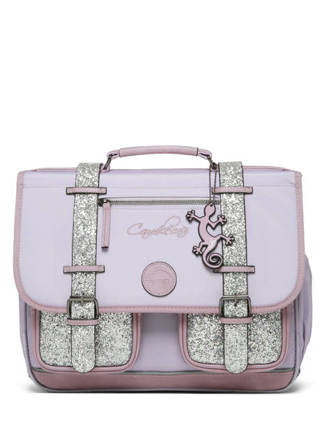 Cartable Enfant 2 Compartiments Vintage Fantasy Cameleon Violet vintage fantasy CA38 vue secondaire 6