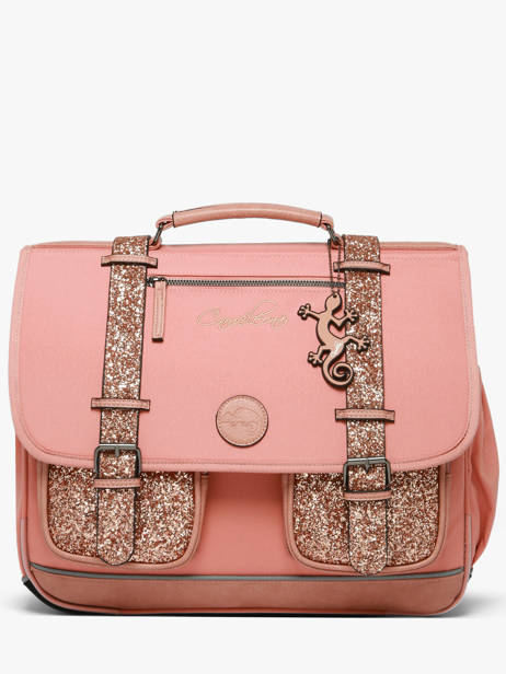 Satchel For Kids 3 Compartments Vintage Fantasy Cameleon Pink vintage fantasy CA41
