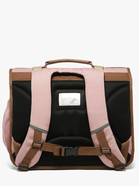 Cartable Enfant 3 Compartiments Cameleon Rose vintage fantasy CA41 vue secondaire 3