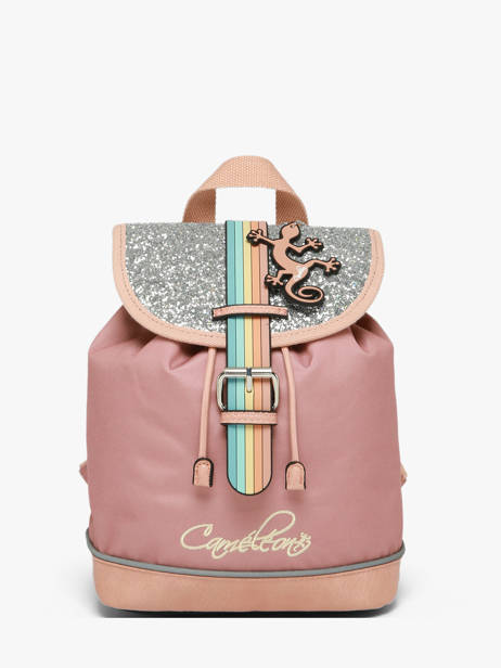 Rugzak 1 Compartiment Vintage Fantasy Cameleon Roze vintage fantasy SD25