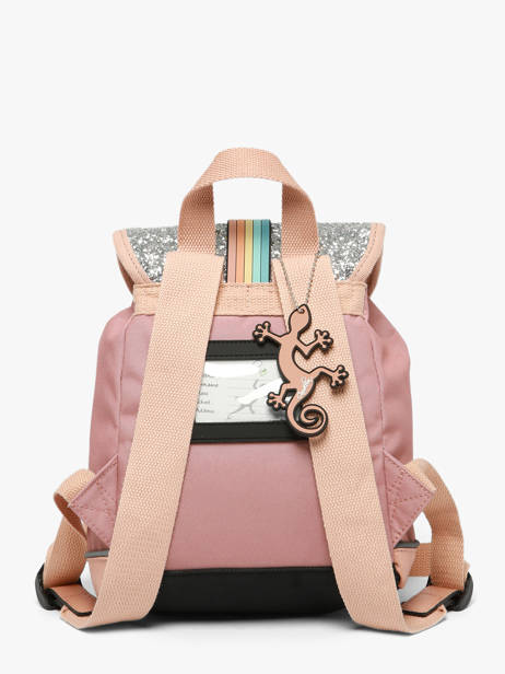 Rugzak 1 Compartiment Vintage Fantasy Cameleon Roze vintage fantasy SD25 ander zicht 3