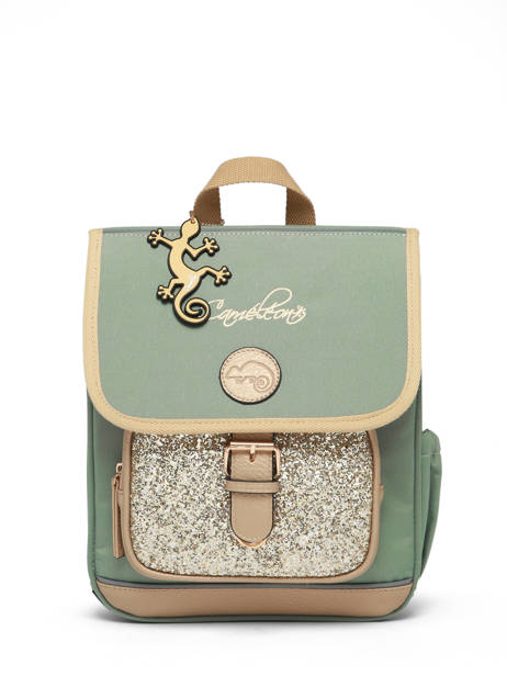 Rugzak 1 Compartiment Vintage Fantasy Cameleon Groen vintage fantasy SD30 ander zicht 6