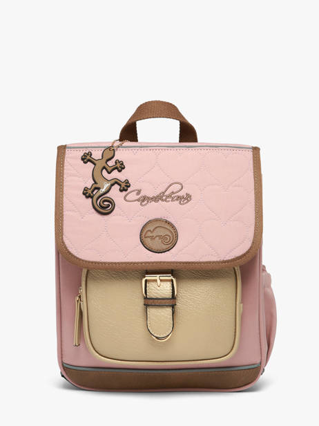 Rugzak 1 Compartiment Vintage Fantasy Cameleon Roze vintage fantasy SD30