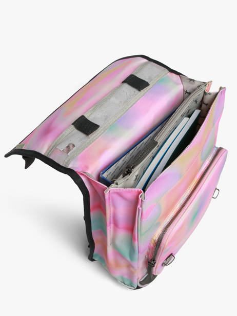 2-compartment Vintage Fantasy Backpack Cameleon Pink vintage fantasy SD39 other view 4