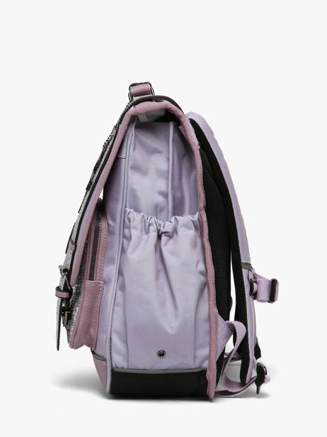 Sac à Dos Vintage Fantasy 2 Compartiments Cameleon Violet vintage fantasy SD39 vue secondaire 2