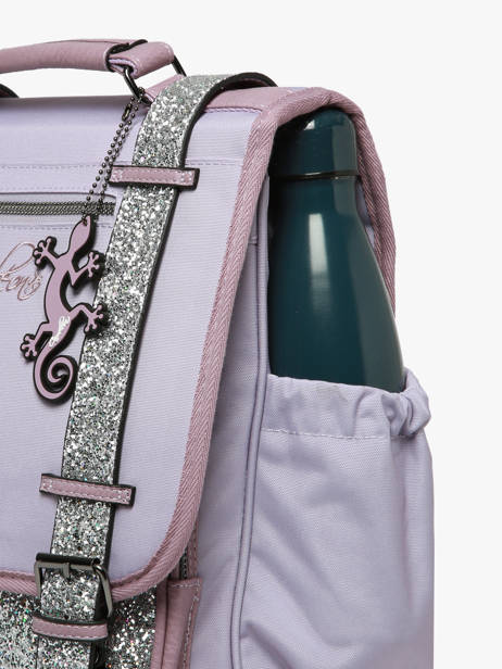 Sac à Dos Vintage Fantasy 2 Compartiments Cameleon Violet vintage fantasy SD39 vue secondaire 5