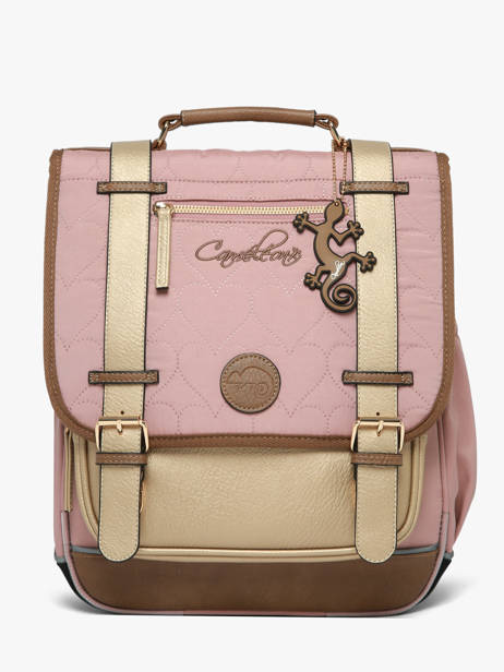 Rugzak Vintage Fantasy 2 Compartimenten Cameleon Roze vintage fantasy SD39