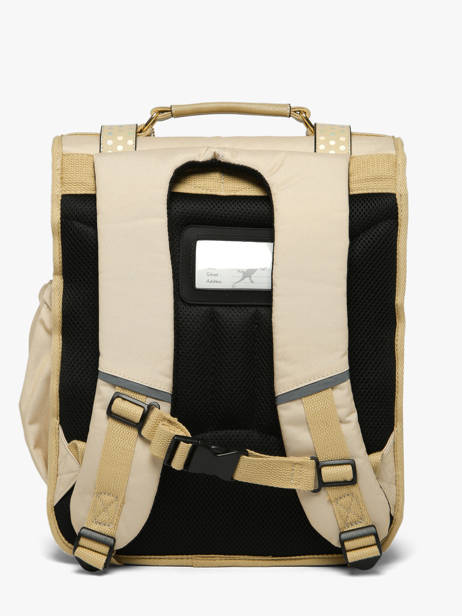 Rugzak Vintage Fantasy 2 Compartimenten Cameleon Beige vintage fantasy SD39 ander zicht 3