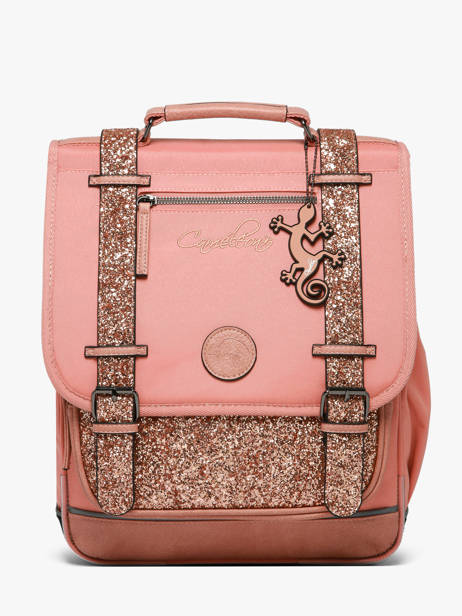 2-compartment Vintage Fantasy Backpack Cameleon Pink vintage fantasy SD39