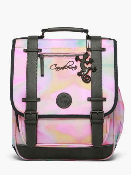 2-compartment Vintage Fantasy Backpack Cameleon Pink vintage fantasy SD39