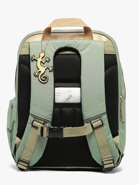 Rugzak 2 Compartimenten Vintage Fantasy Cameleon Groen vintage fantasy SO40 ander zicht 4