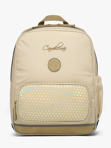 2-compartment Backpack Vintage Fantasy Cameleon Beige vintage fantasy SO40