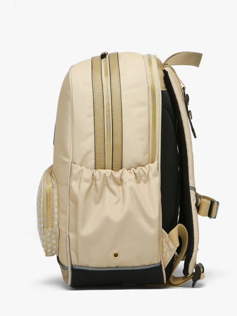 2-compartment Backpack Vintage Fantasy Cameleon Beige vintage fantasy SO40 other view 3