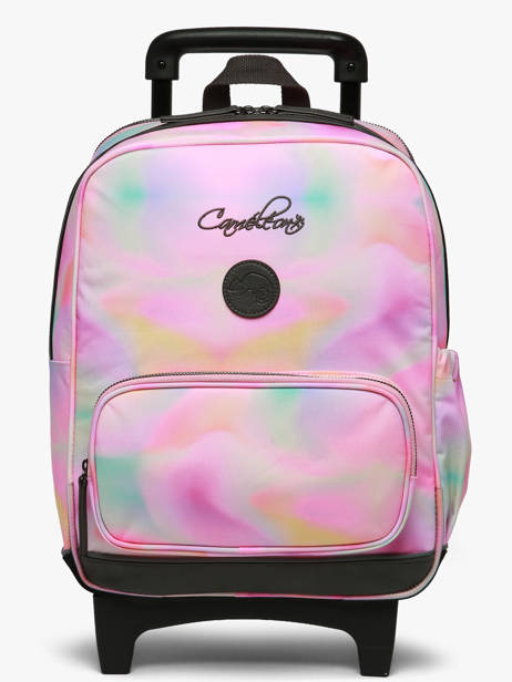 Sac A Dos � Roulettes 2 Compartiments Vintage Fantasy Cameleon Rose vintage fantasy SR40