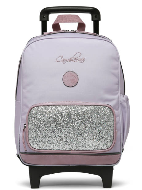 Rugzak Op Wieltjes 2 Compartimenten Vintage Fantasy Cameleon Violet vintage fantasy SR40 ander zicht 6