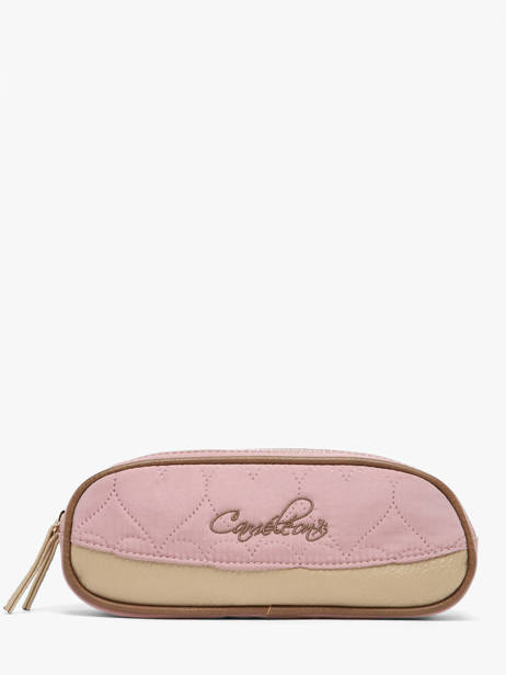 Trousse Enfant 2 Compartiments Vintage Fantasy Cameleon Rose vintage fantasy TROU