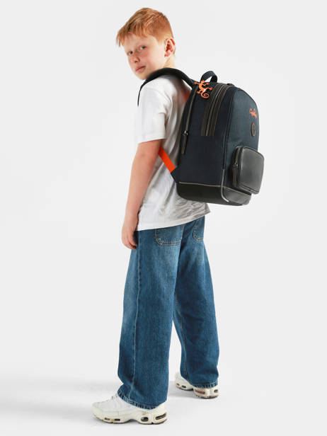 2-compartment Backpack Vintage Urban Cameleon Blue vintage urban SO40 other view 1