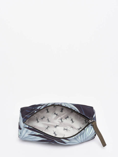 Trousse 1 Compartiment Cameleon Bleu vintage urban PBVBSTRO vue secondaire 1