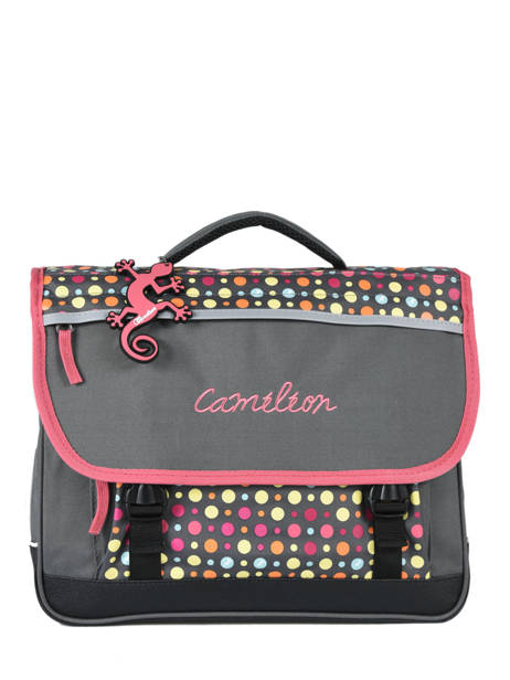 Satchel 2 Compartments Cameleon Pink actual NBA-CA38