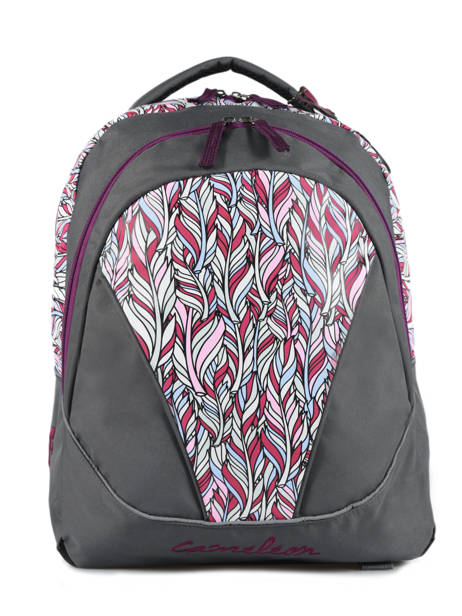 Backpack For Kids 2 Compartments Cameleon Gray actual 63624