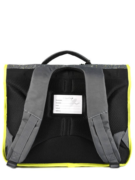 Cartable Enfant 2 Compartiments Cameleon Gris actual CA38 vue secondaire 4