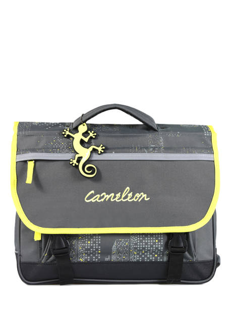 Cartable Enfant 2 Compartiments Cameleon Gris actual CA38