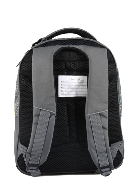 Backpack For Kids 2 Compartments Cameleon Gray actual 63624 other view 3