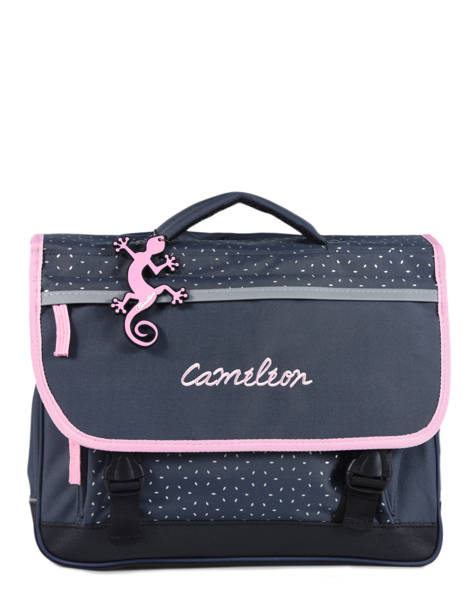 Satchel For Kids 2 Compartments Cameleon Blue actual CA38