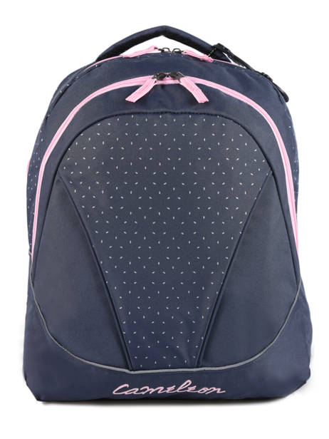 Backpack For Kids 2 Compartments Cameleon Blue actual 63624