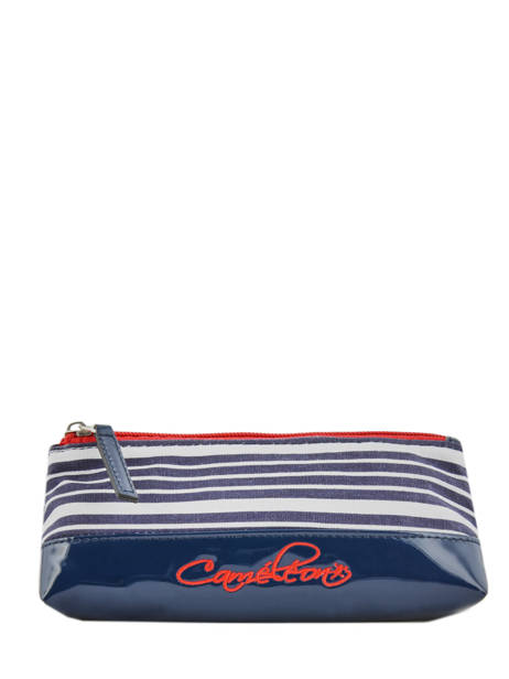 Trousse Enfant 1 Compartiment Cameleon Bleu retro REV-TROU