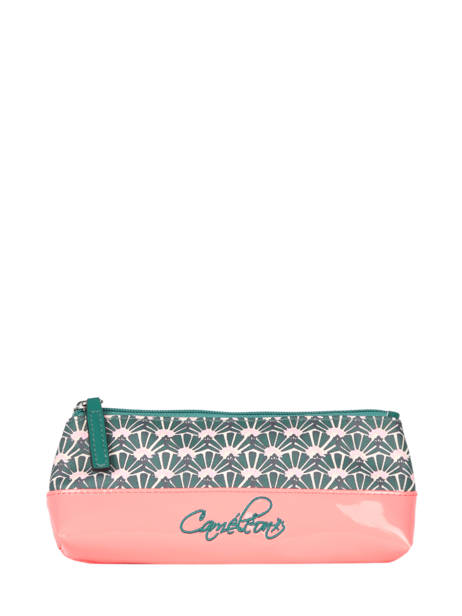 Pencil Case For Kids 1 Compartment Cameleon Green retro TROU