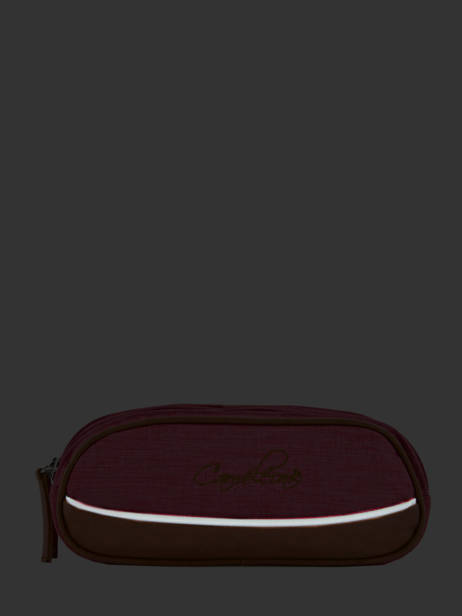Pencil Case For Kids 2 Compartments Cameleon Pink vintage chine VIN-TROU other view 3