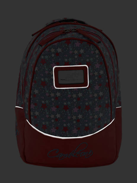 Backpack For Kids 2 Compartments Cameleon Red retro 63039 other view 4
