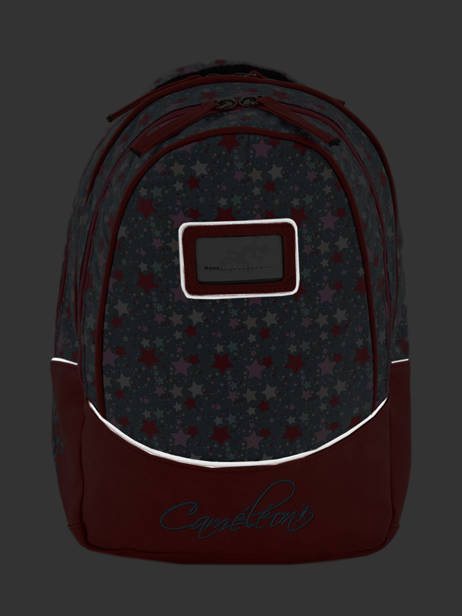 Backpack For Kids 2 Compartments Cameleon Red retro RET-PRI other view 4