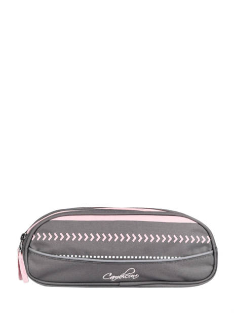 Pencil Case 2 Compartments Cameleon Gray actual PBBATROU