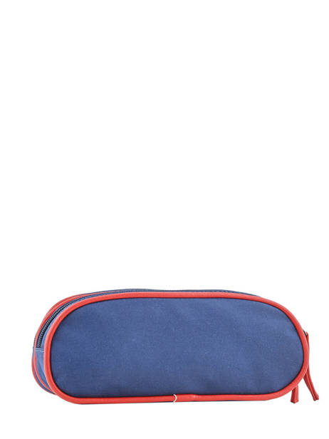 Pencil Case 2 Compartments Cameleon Blue vintage urban PBVBTROU other view 2